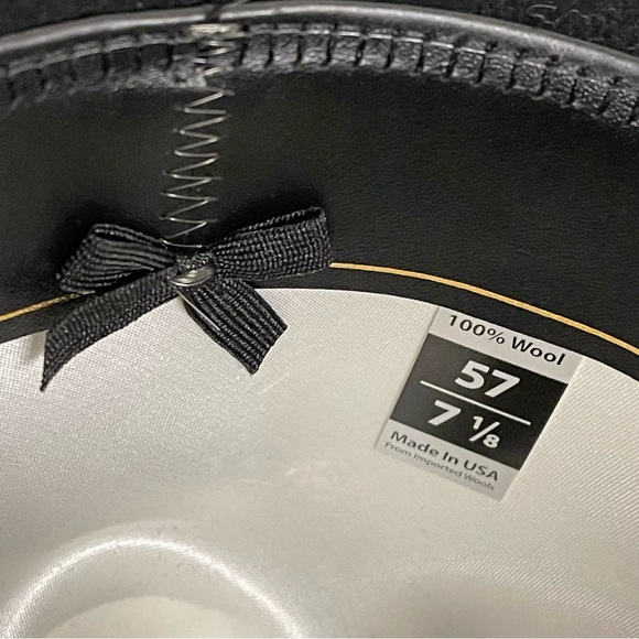 Vintage John B. Stetson San Angelo collection 100% wool hat NWT - Picture 5 of 8